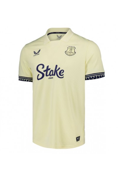 Everton Dwight McNeil #7 Jalkapallovaatteet Vieraspaita 2025-26 Lyhythihainen Everton Dwight McNeil #7 Jalkapallovaatteet Vieraspaita 2025-26 Lyhythihainen